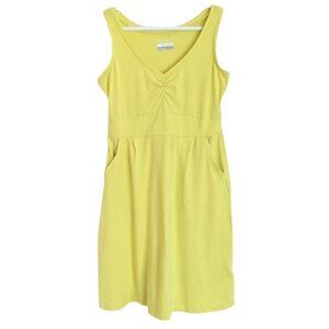 Columbia OMNI Wick Yellow dress size S @K